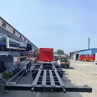Trailer pojemnika z niskoplamitowym 80ton